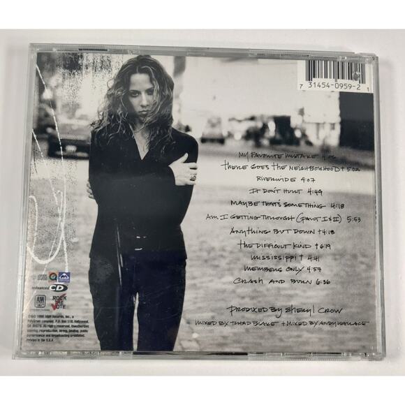 Sheryl Crow The Globe Sessions CD Riverwide, Crash & Burn & More - Picture 2 of 4